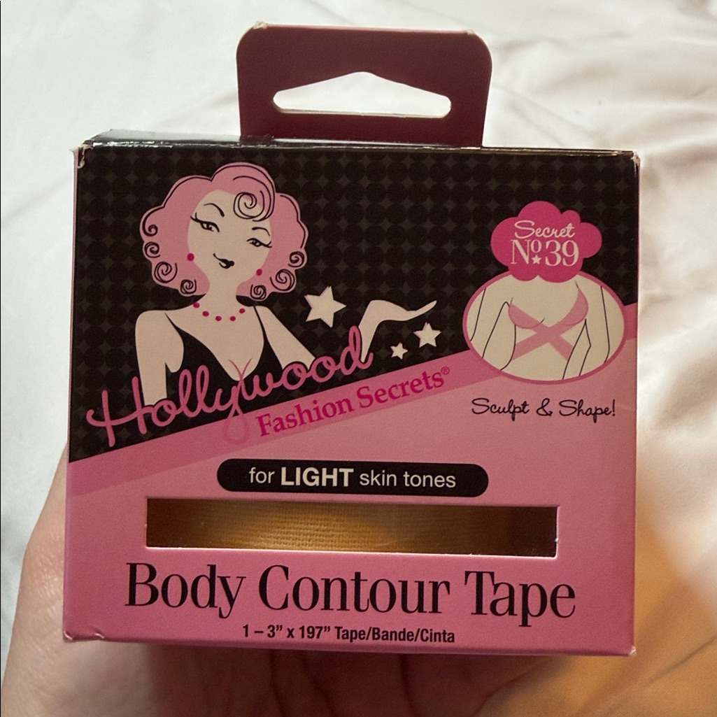 Hollywood Fashion Secrets Body Contour Tape  Light Skin Tones